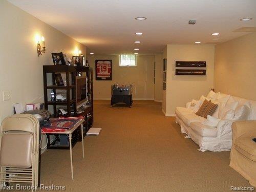 26735 Brandingham Road Franklin, MI 48025 - Photo 20 of 22 Finished Lower Level 2nd View