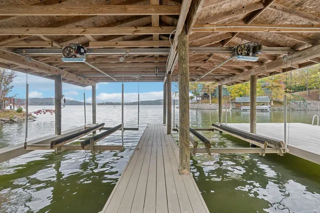 a view of a kitchen with furniture and a window
