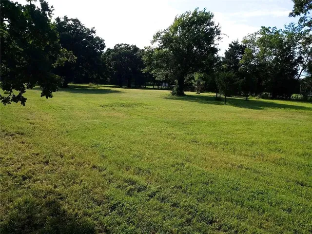 a view of outdoor space with a garden