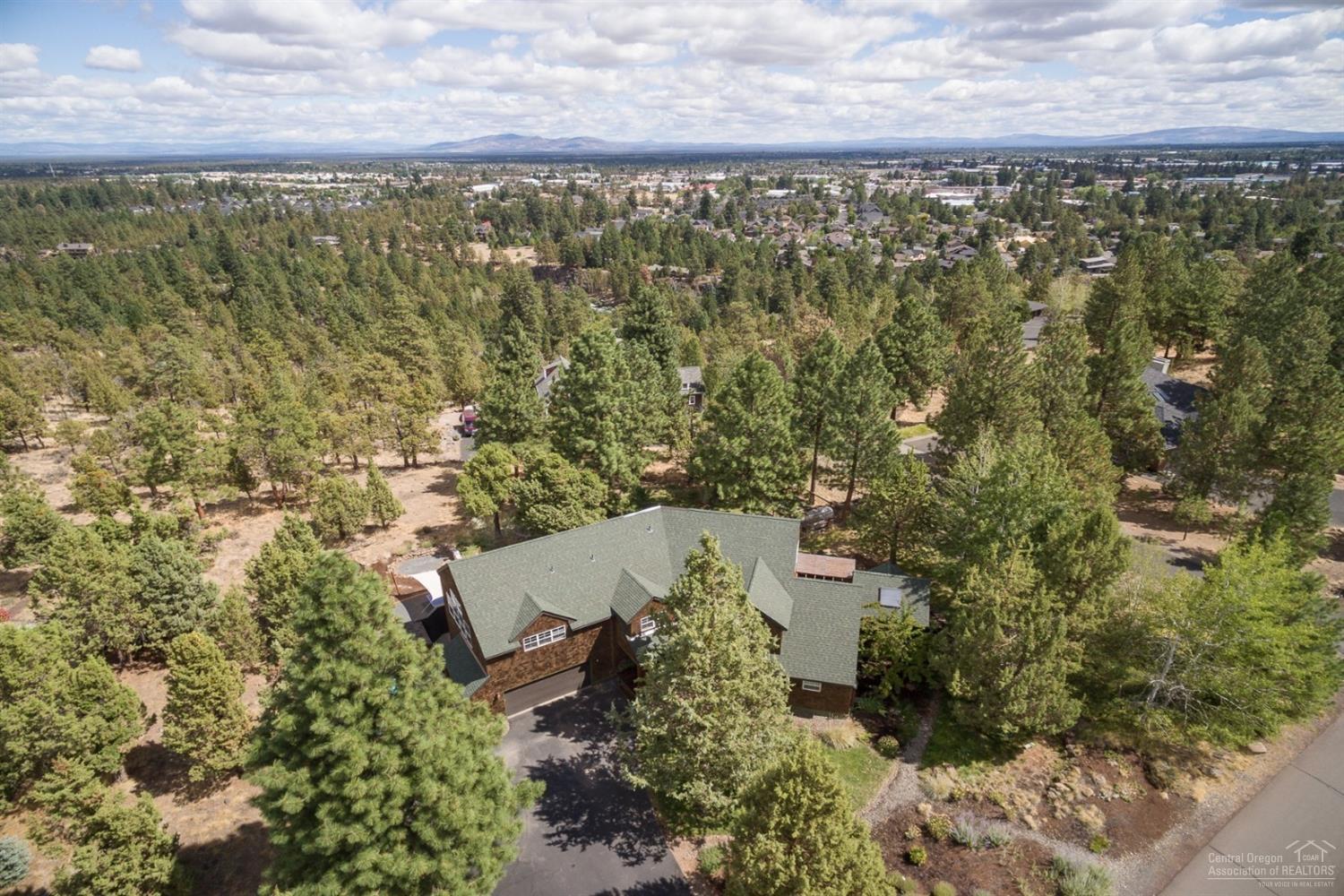 3802 Northwest Summerfield Road Bend, OR 97703 - Photo 24 of 25 Aerial shot of the property.