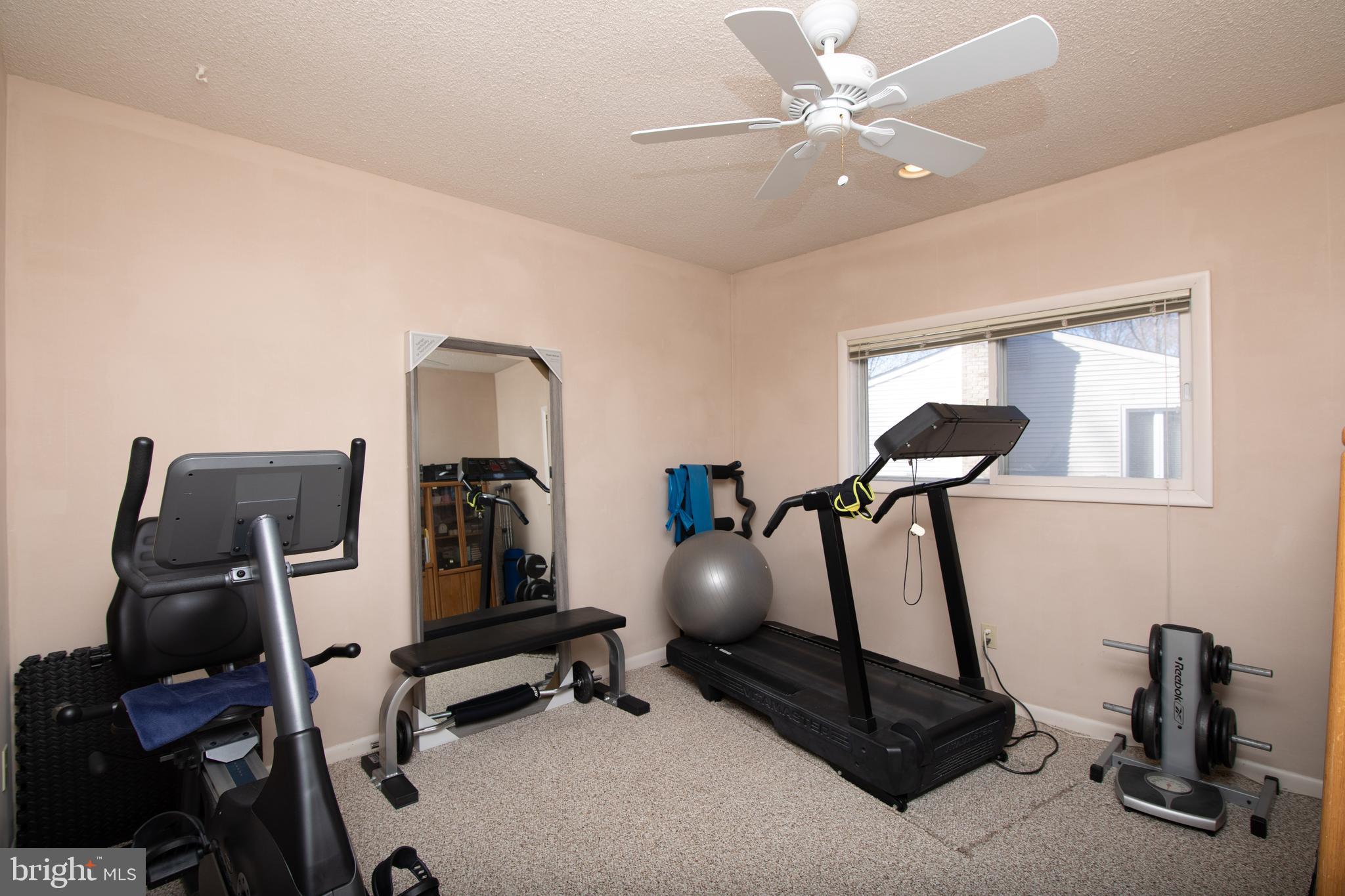41 Clemson Road Cherry Hill, NJ 08034 - Photo 17 of 32 Bedroom 2 with ceiling fan and recessed lights