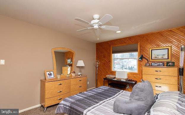 41 Clemson Road Cherry Hill, NJ 08034 - Photo 21 of 32 Bedroom 3 with ceiling fan and recessed lights