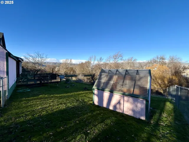 a view of outdoor space and yard