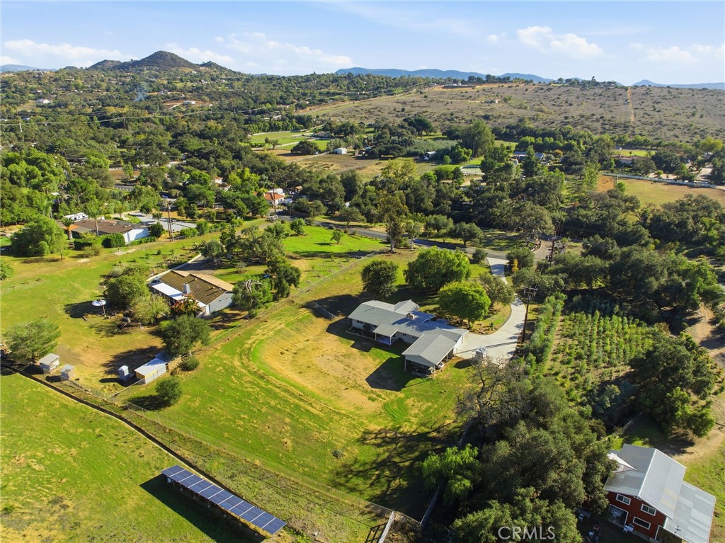 14010 Hilldale Road Valley Center, CA 92082 - Photo 3 of 28 an aerial view of residential houses with outdoor space