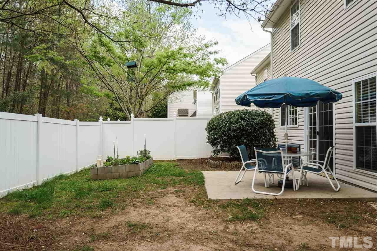 5301 Eolian Court Raleigh, NC 27607 - Photo 25 of 25 View of the yard, pretty spacious
