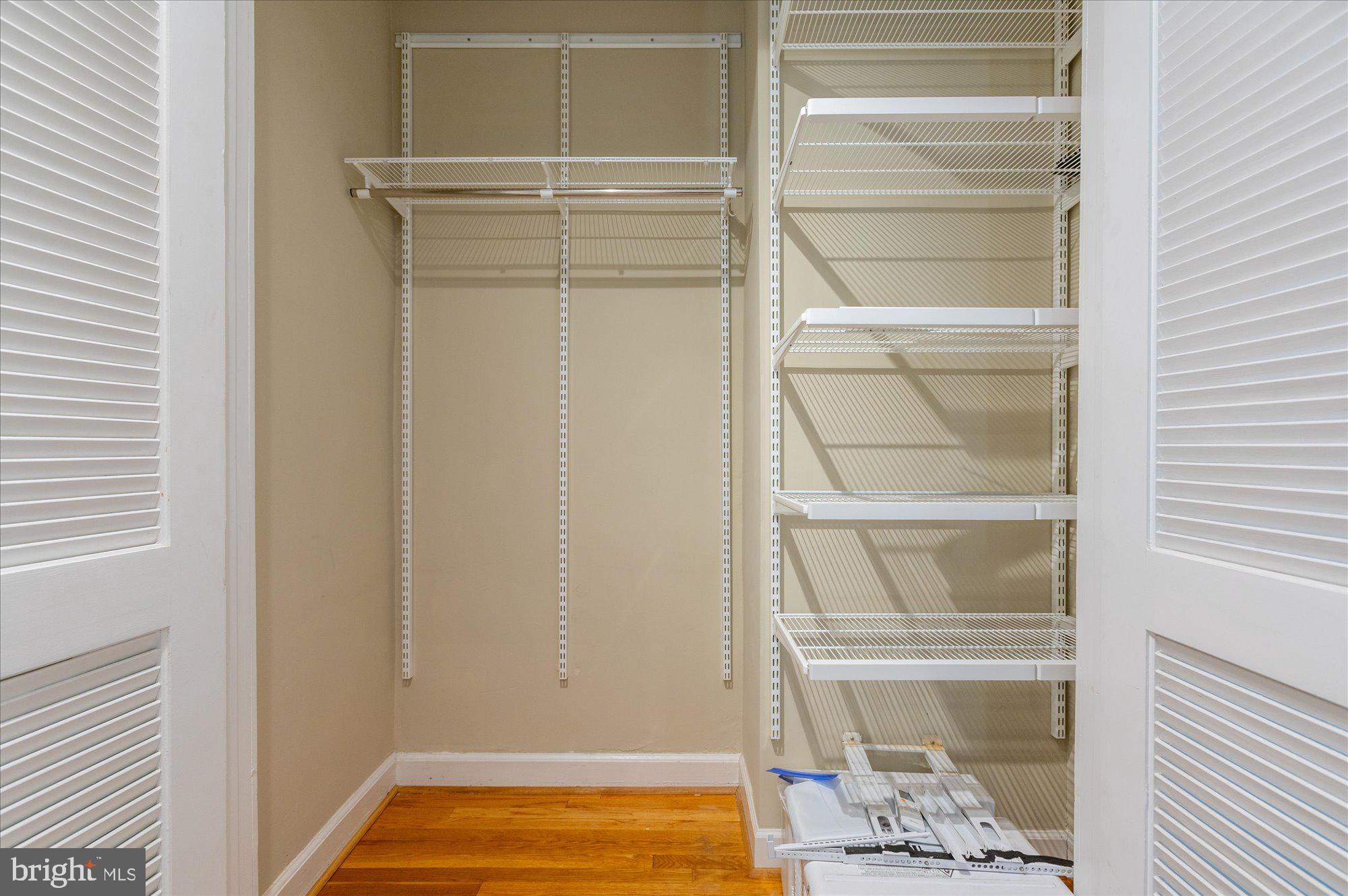 4514 Connecticut Avenue Northwest, Unit 206 Washington, DC 20008 - Photo 17 of 19 a view of a room with racks on the wall