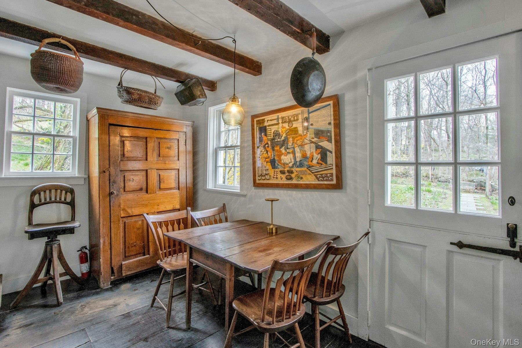 75 Washington Springs Road Palisades, NY 10964 - Photo 12 of 48 a view of a dining room with furniture and a window