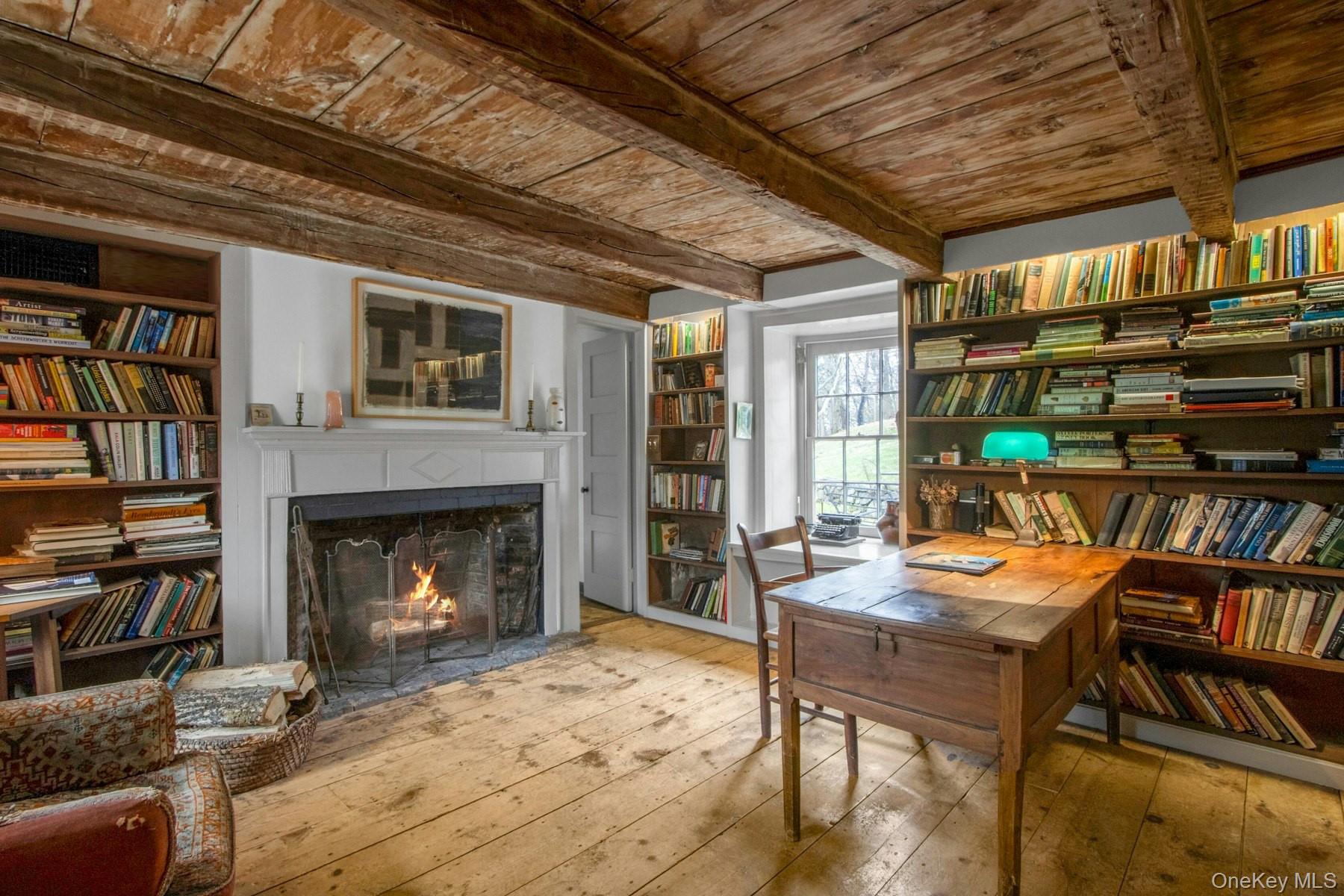 75 Washington Springs Road Palisades, NY 10964 - Photo 41 of 48 a outdoor living space with furniture and a fireplace