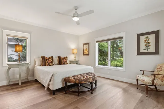 a sign that is sitting in front of a tree