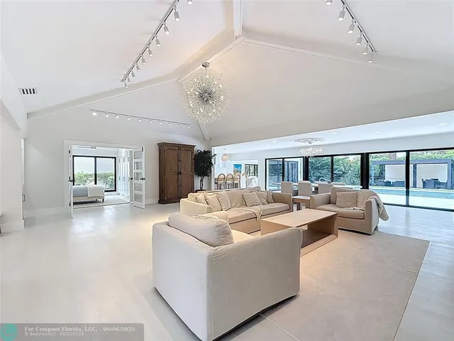 a view of kitchen with furniture and window
