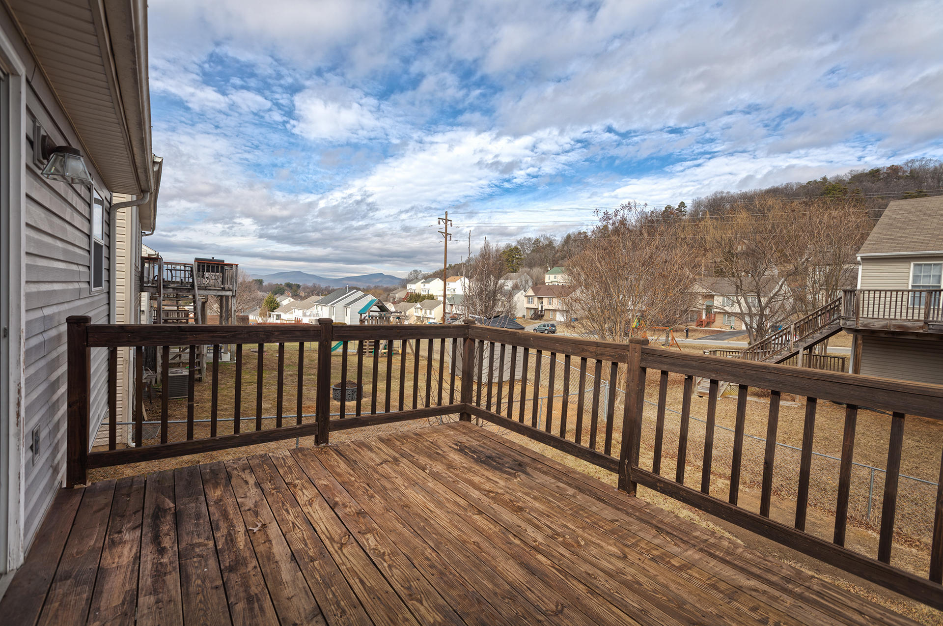 4754 West Westvale Road Northeast Roanoke, VA 24019 - Photo 18 of 22 a view of balcony with wooden floor