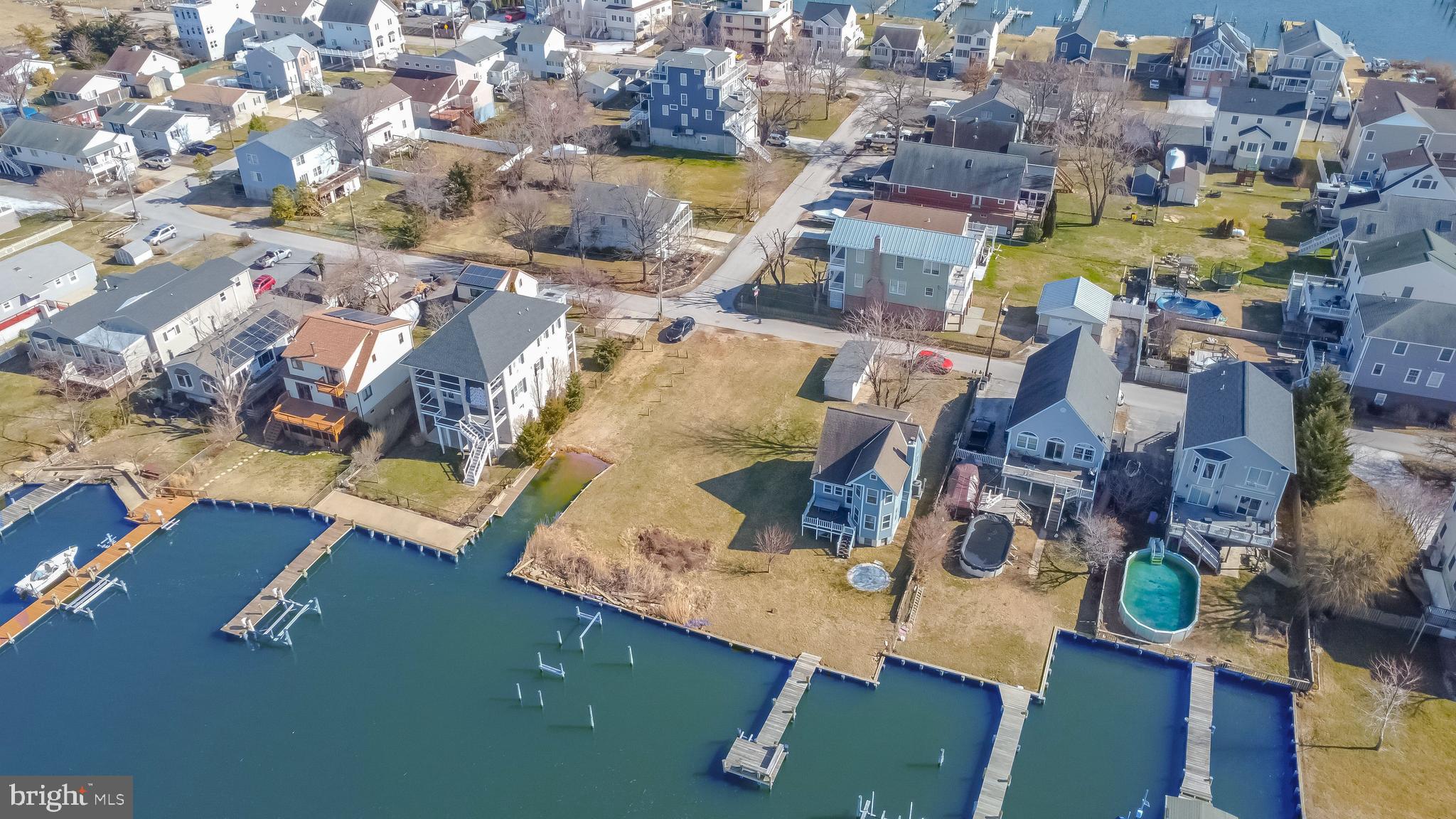 9124 Hinton Avenue Sparrows Point, MD 21219 - Photo 22 of 24 Aerial showing the amount of space you have