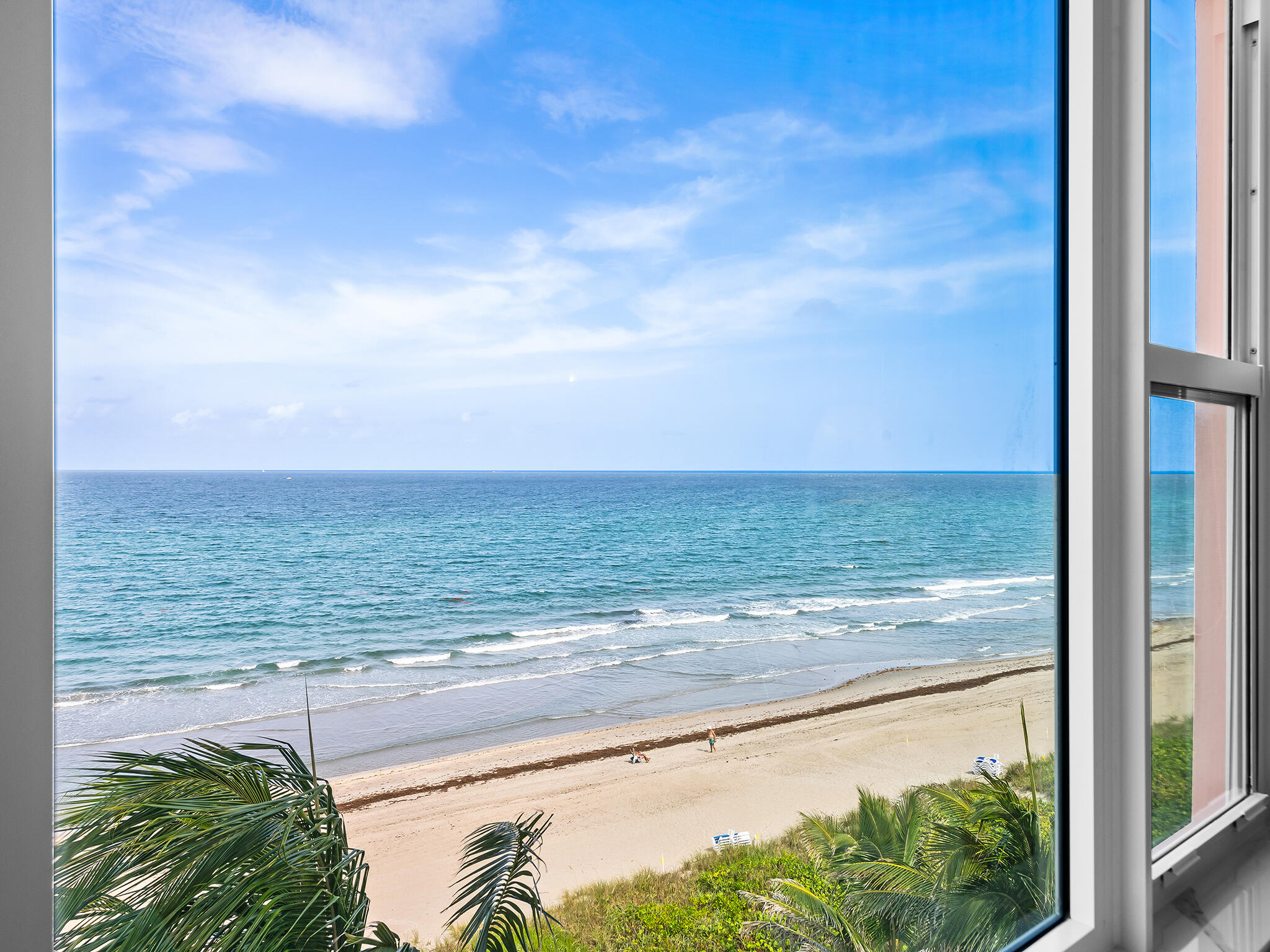 2921 South Ocean Boulevard, Unit 507 Highland Beach, FL 33487 - Photo 12 of 22 a view of an ocean and beach