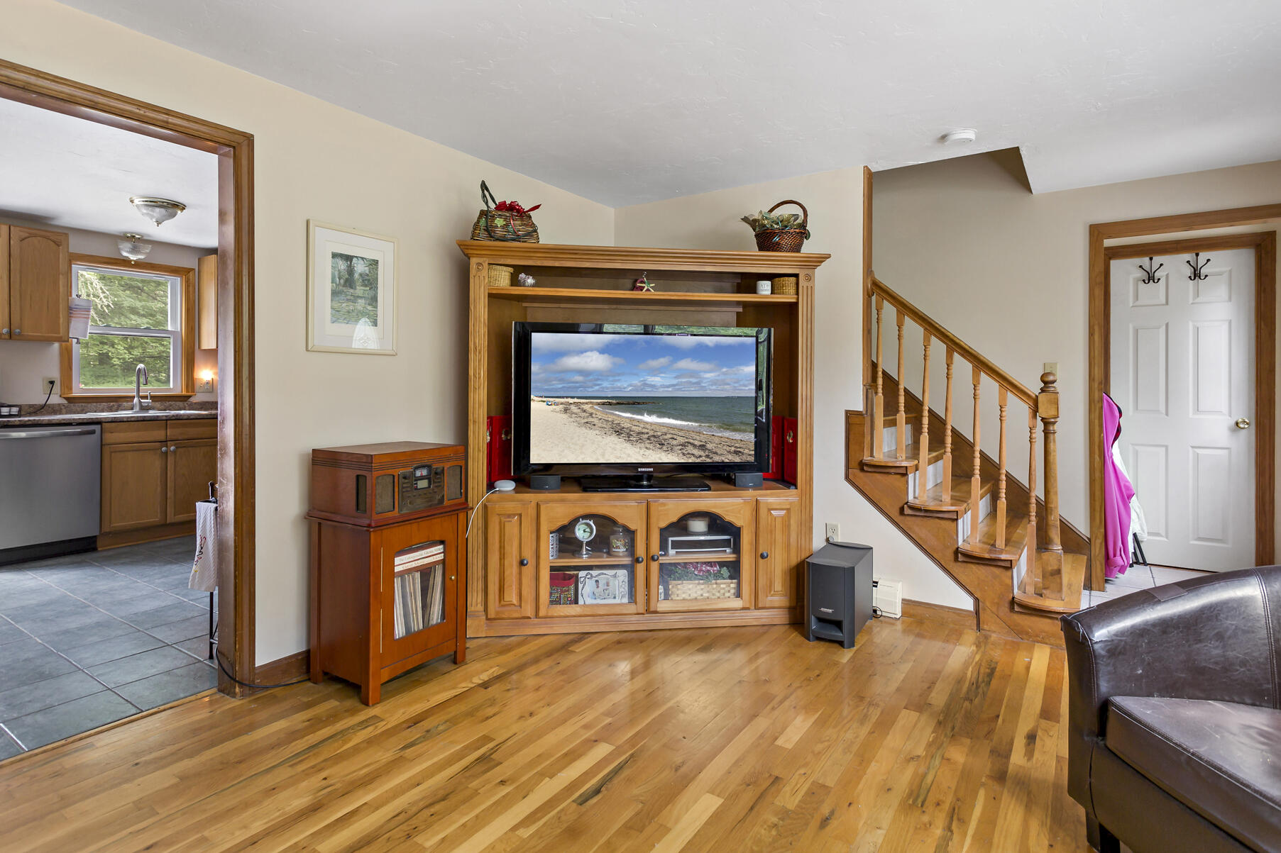 58 Saddleback Road Mashpee, MA 02649 - Photo 12 of 40 a view of a livingroom with wooden floor and furniture