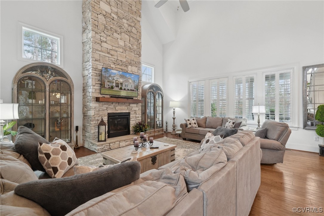 11513 Barrows Ridge Lane Chesterfield, VA 23838 - Photo 2 of 49 Living Room on 1st floor