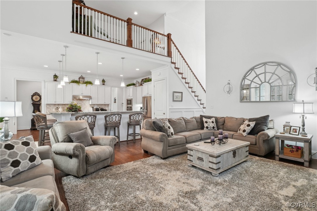 11513 Barrows Ridge Lane Chesterfield, VA 23838 - Photo 3 of 49 Living Room on 1st floor