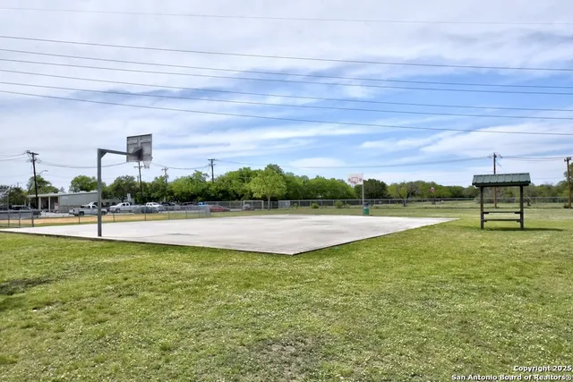 a view of a lake with a big yard