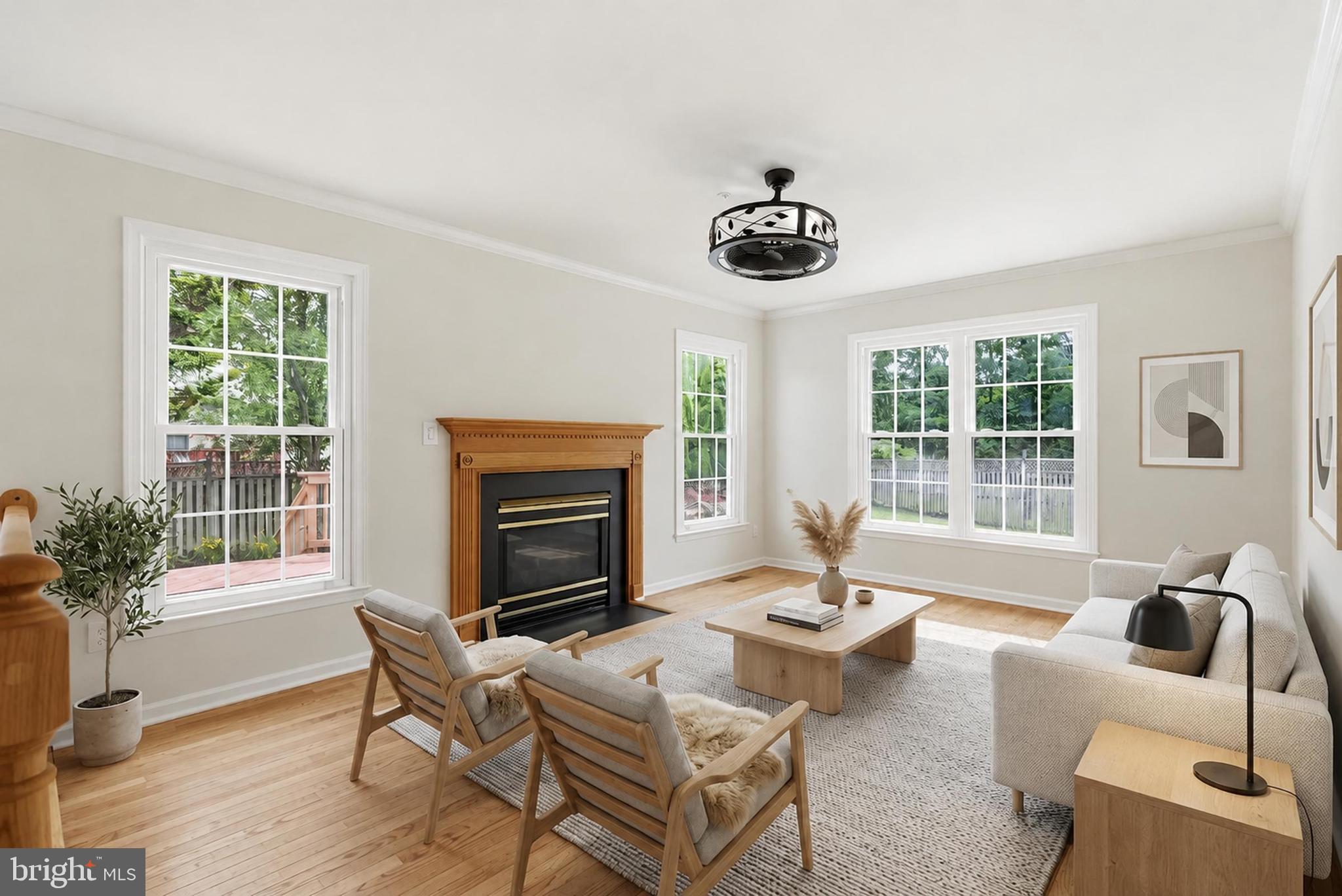 10003 Goose Pond Court Laurel, MD 20708 - Photo 12 of 50 Family room with fire place