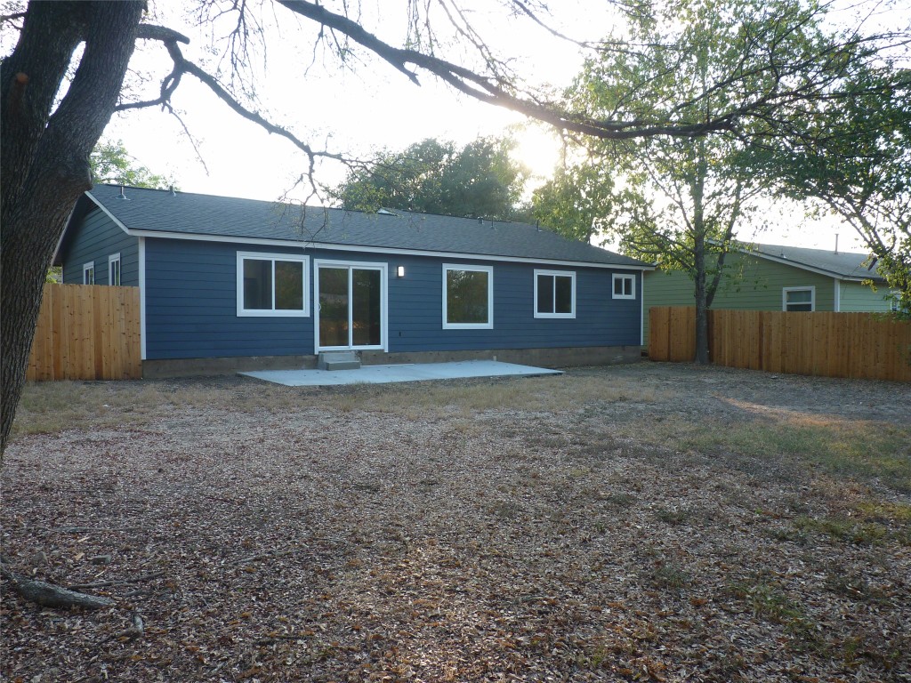 Undisclosed Address Austin, TX 78745 - Photo 18 of 20 front view of house with a yard
