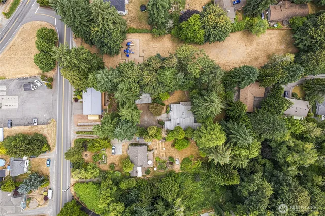 a view of a city from a balcony