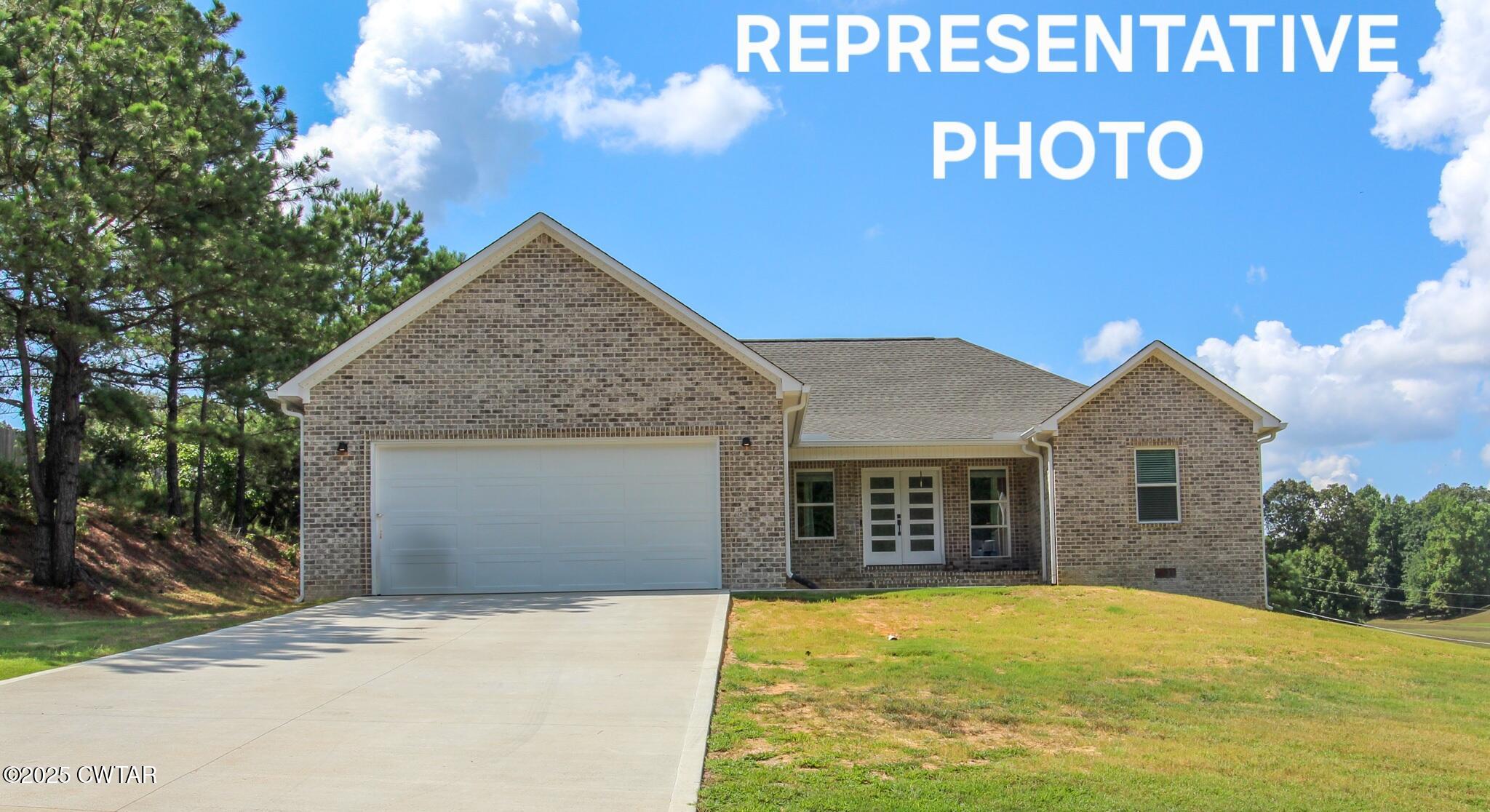 a view of outdoor space yard and front view of a house