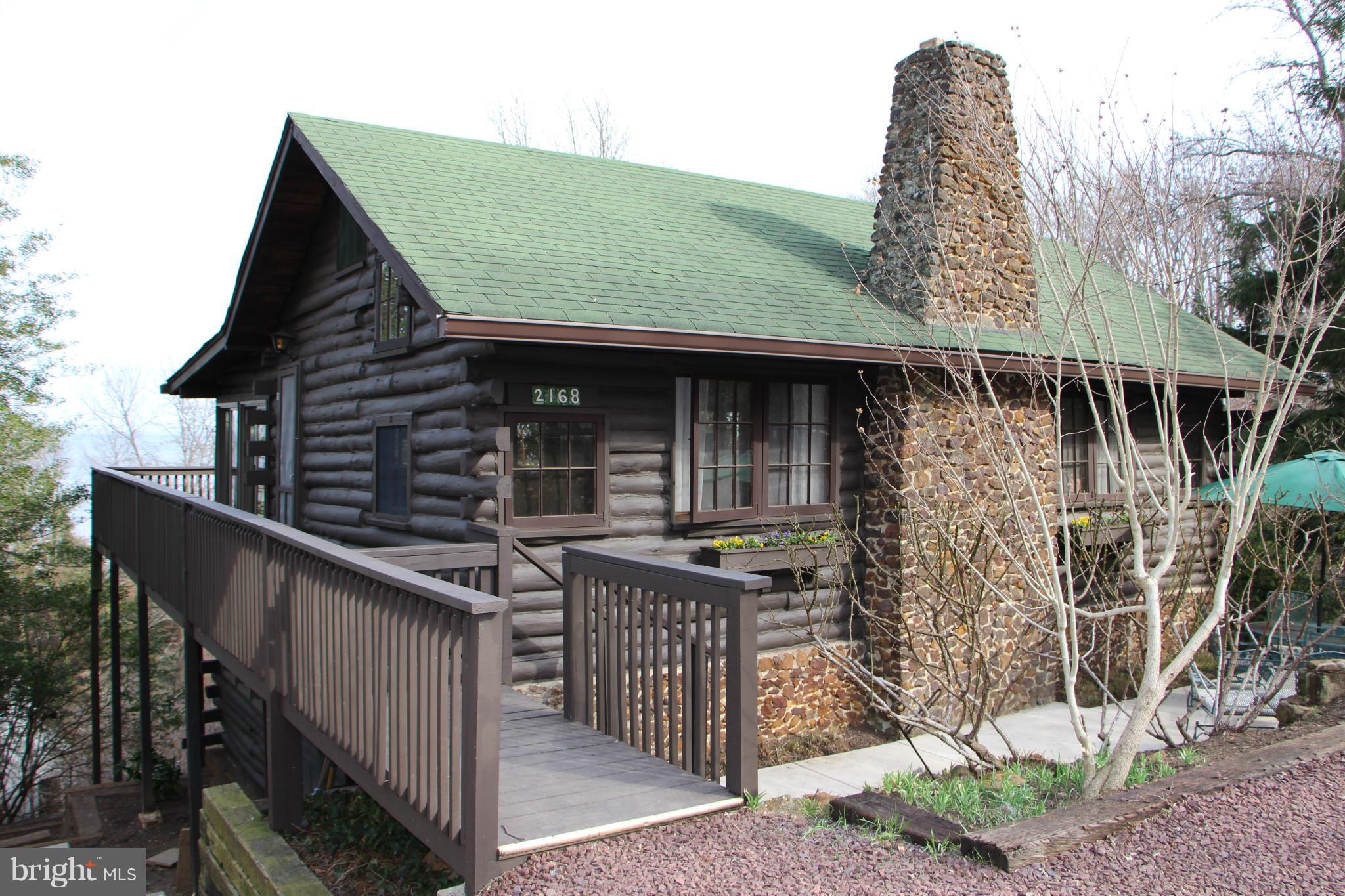 2168 Cedar Road Port Republic, MD 20676 - Photo 2 of 30 Vintage 1940s log cabin simply "cute as a button"