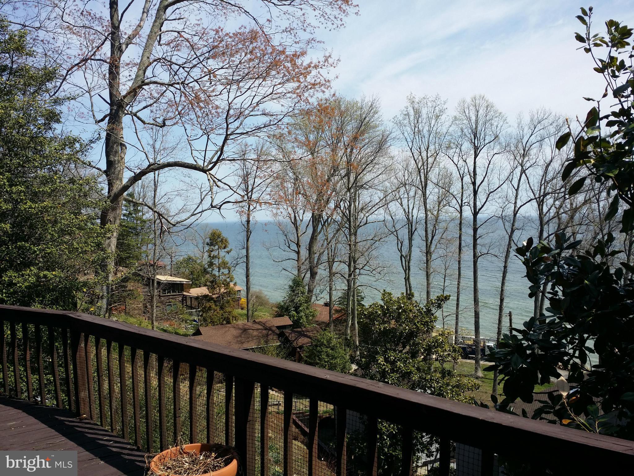 2168 Cedar Road Port Republic, MD 20676 - Photo 6 of 30 Awesome view -- safely set back from cliffs edge