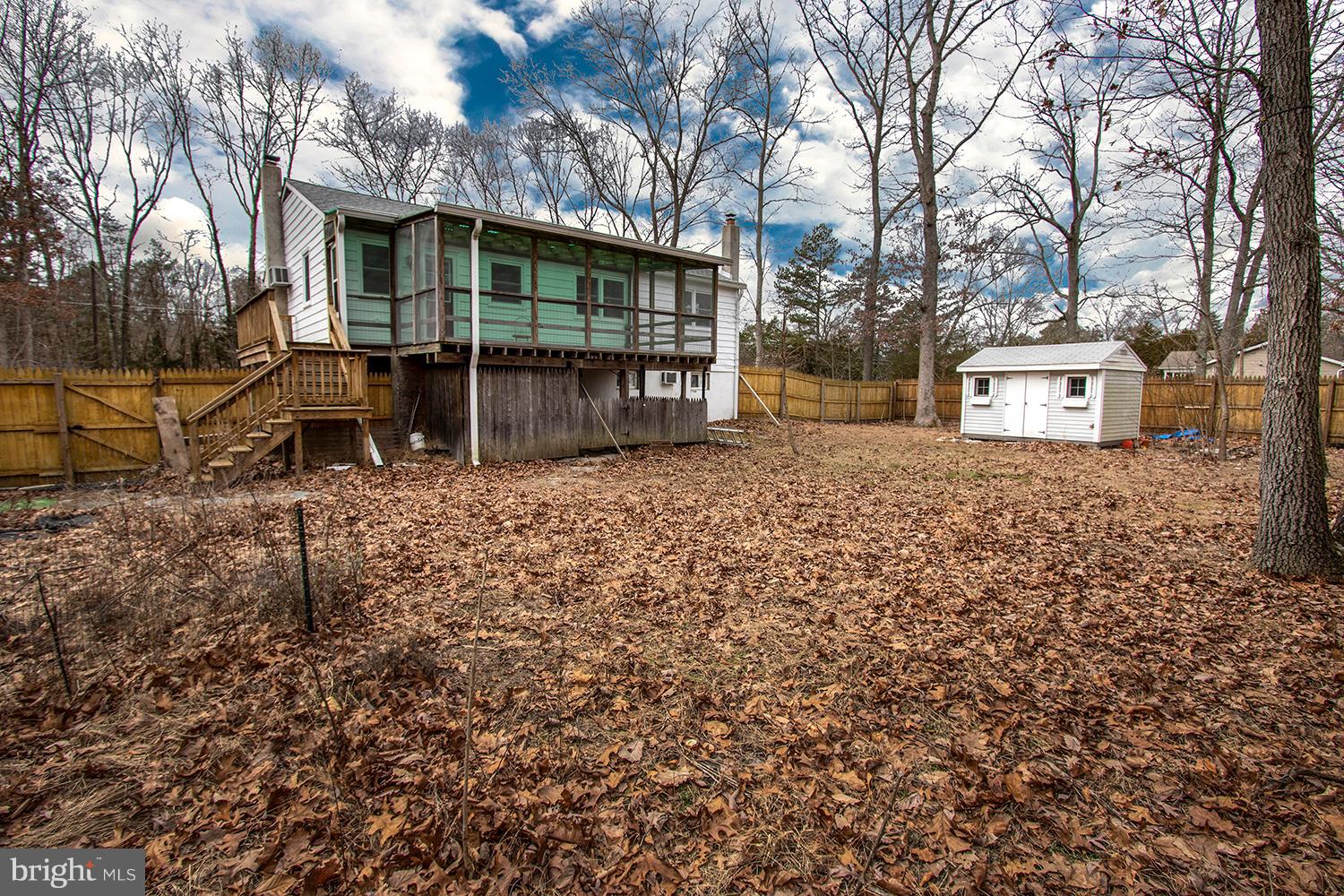 10 Worrell Road Tabernacle, NJ 08088 - Photo 20 of 24 Rear view of home with newer shed