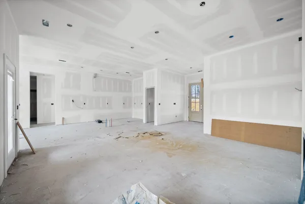 a view of empty room