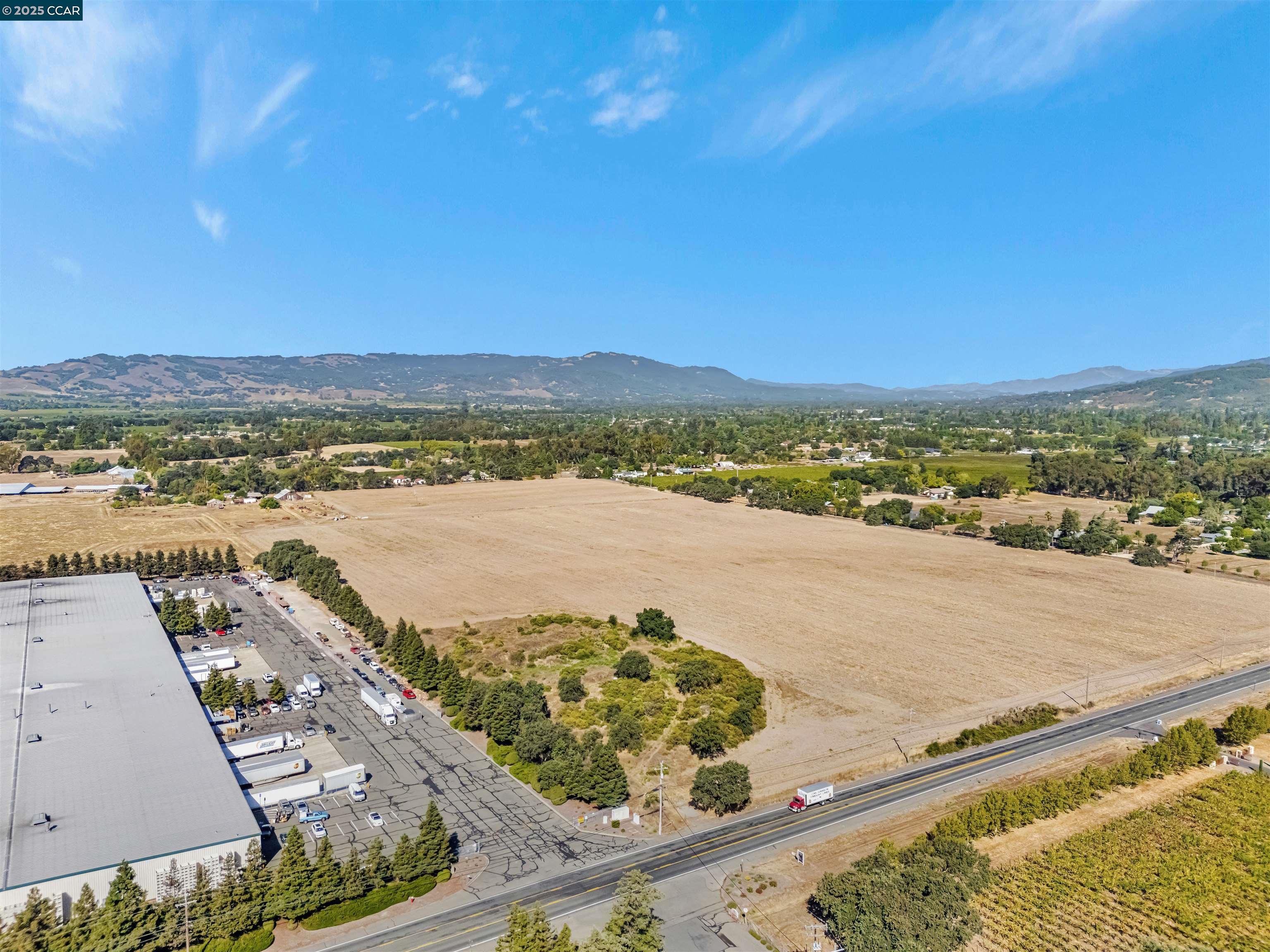 21200 Silva Road Sonoma, CA 95476 - Photo 29 of 41 an aerial view of a residential houses with outdoor space and ocean view