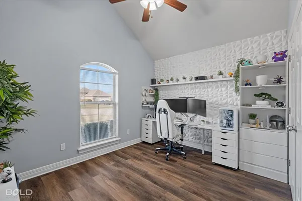 a room with storage and utility