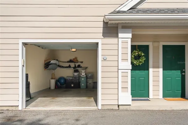 a view of a entryway front of house