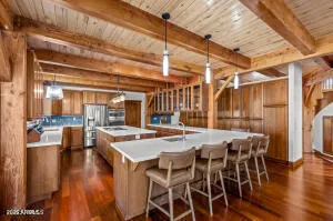 a view of an outdoor space with seating area