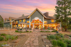 150 East Flat Rock Ridge Flagstaff, AZ 86001 - Photo 71 of 74 Twilight Back