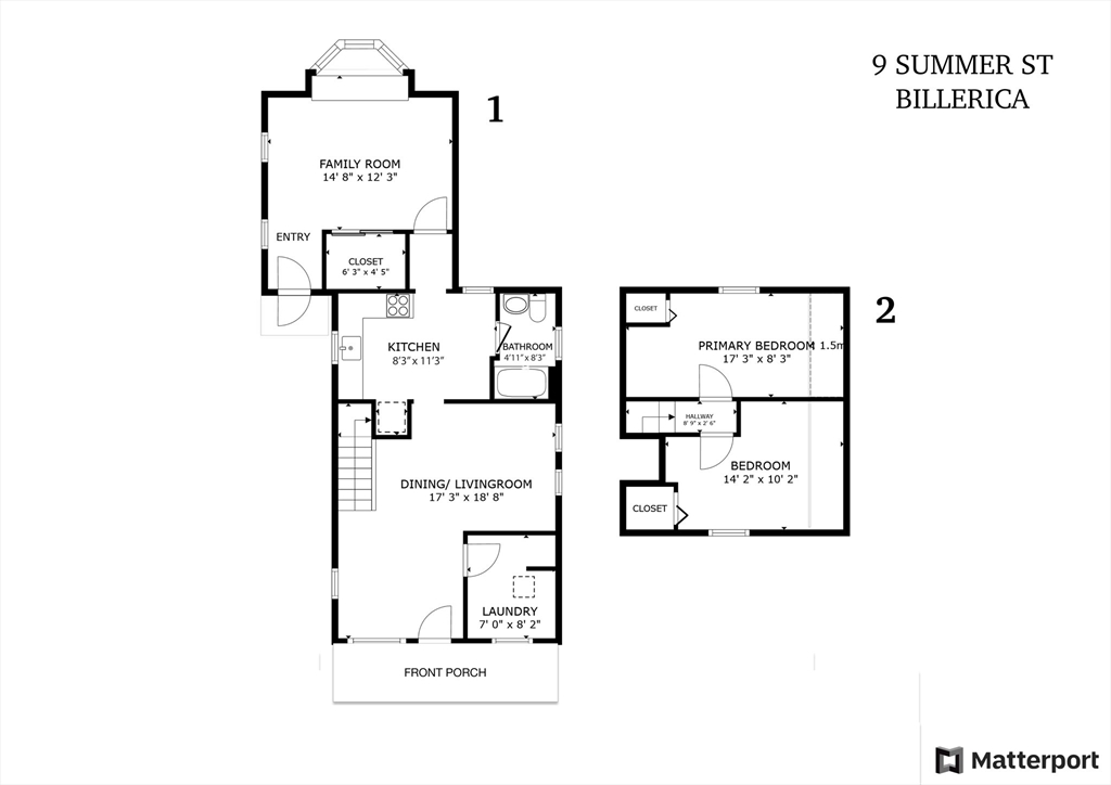 9 Summer Street Billerica, MA 01821 - Photo 40 of 40 a picture of a bench in front