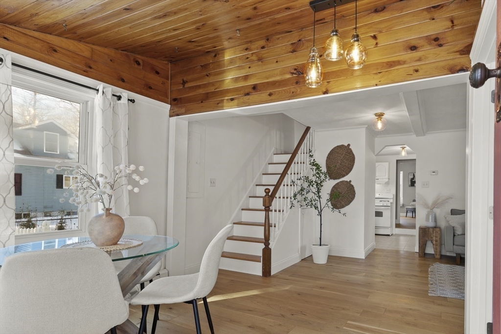 9 Summer Street Billerica, MA 01821 - Photo 5 of 40 a view of entryway and hall with wooden floor