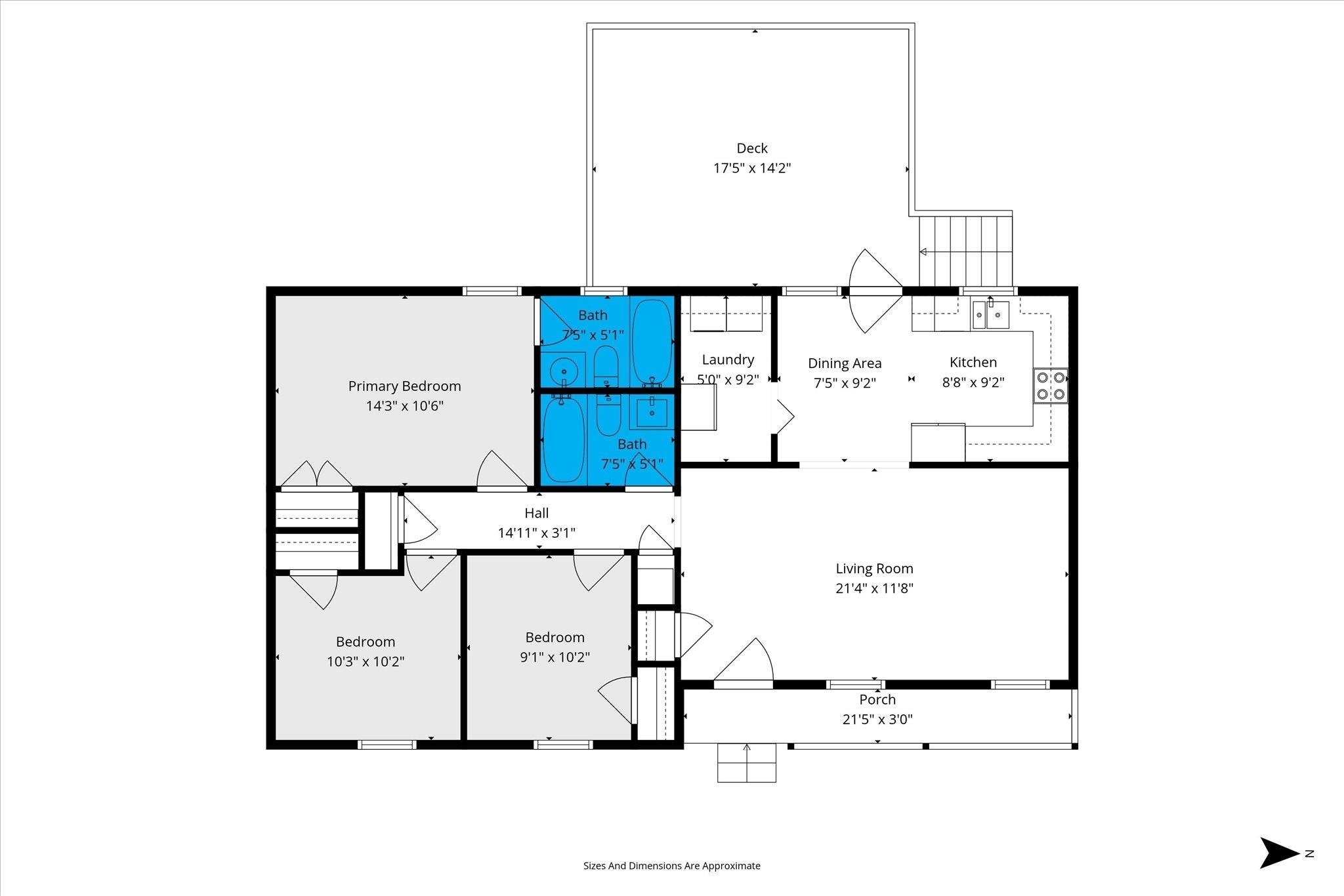 1849 Ranch House Drive Semmes, AL 36575 - Photo 23 of 23 View of home floor plan