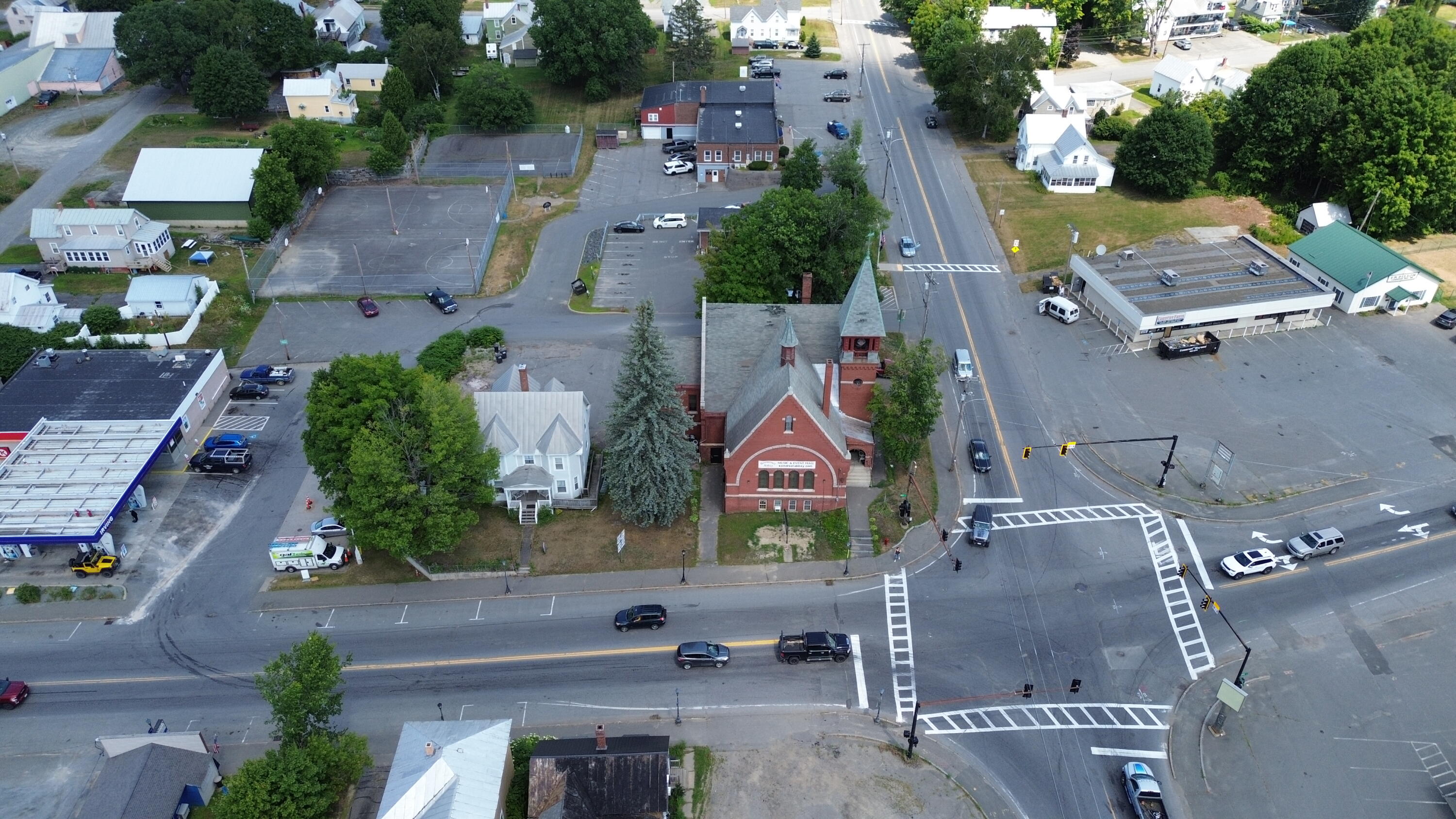96 Main Street Madison, ME 04950 - Photo 28 of 28 Drone_SomersetAbbey_Front1