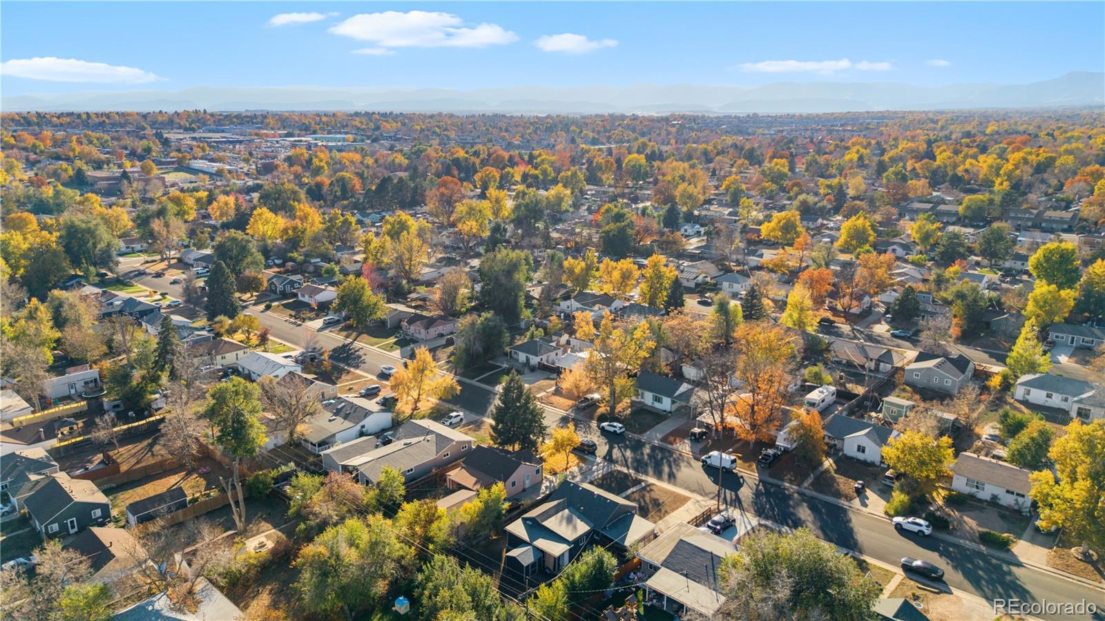 1550 South Xavier Street Denver, CO 80219 - Photo 31 of 46 an aerial view of multiple house
