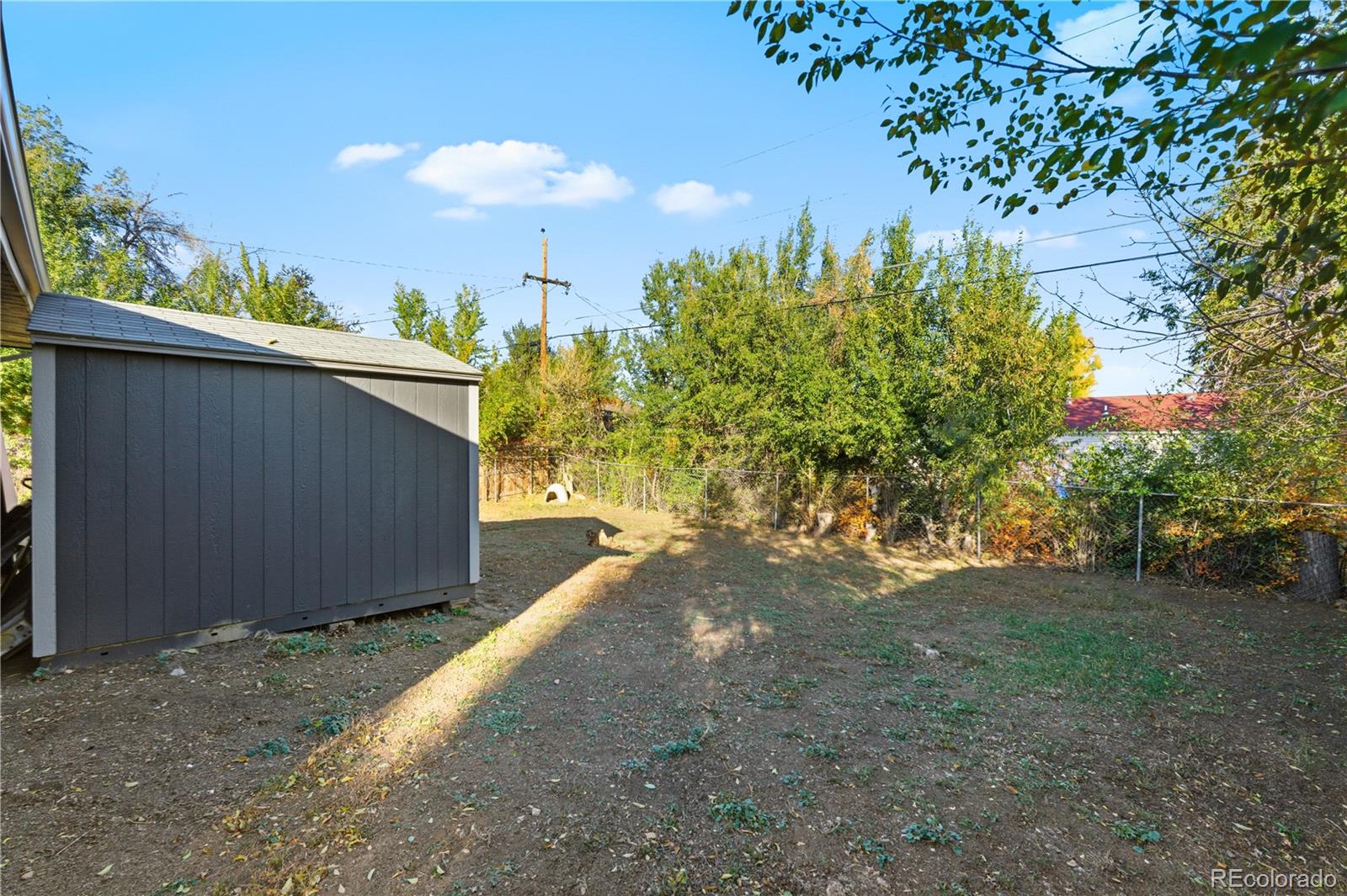 1550 South Xavier Street Denver, CO 80219 - Photo 42 of 46 a view of a backyard