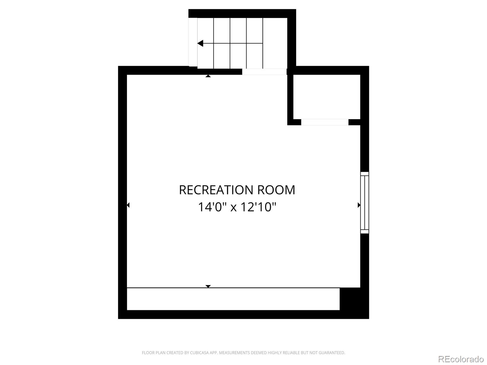1550 South Xavier Street Denver, CO 80219 - Photo 43 of 46 a picture of a floor plan