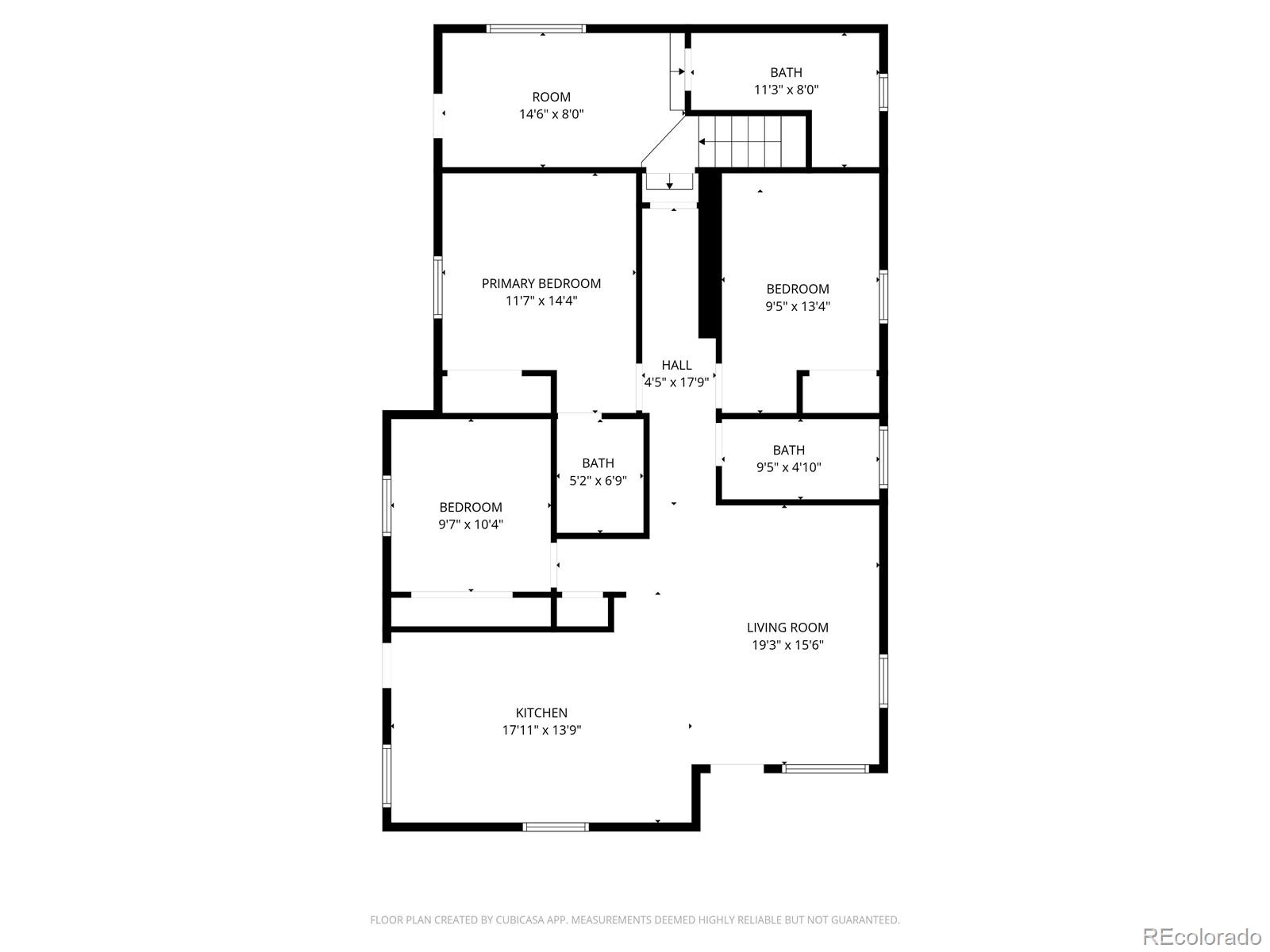 1550 South Xavier Street Denver, CO 80219 - Photo 45 of 46 a picture of a floor plan