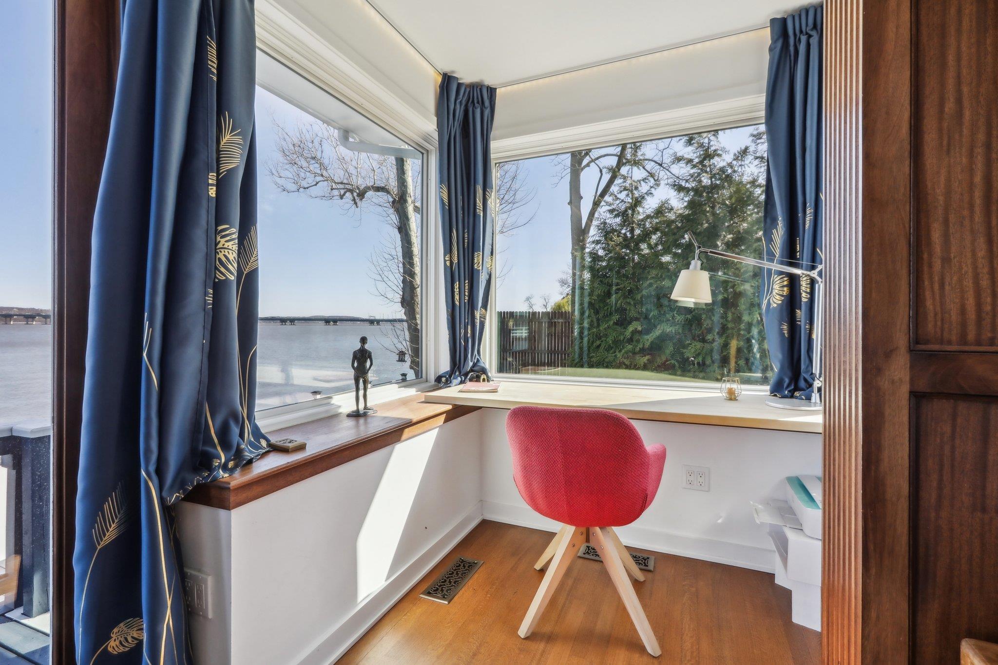 2 Washington Avenue Nyack, NY 10960 - Photo 28 of 50 a room with a large window and mirror