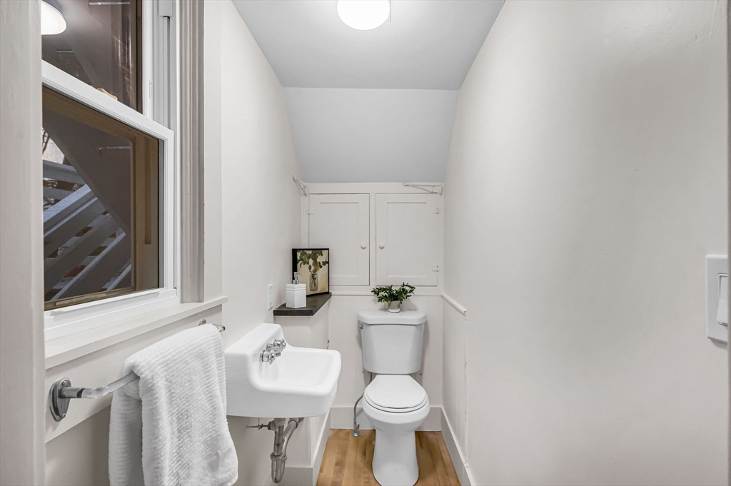 48 Gray Street Amherst, MA 01002 - Photo 18 of 42 a bathroom with a sink and a toilet