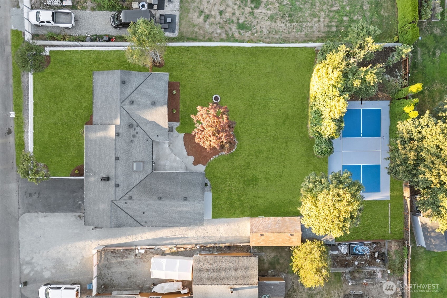 21316 188th Avenue Southeast Renton, WA 98058 - Photo 32 of 40 an aerial view of a house with a garden