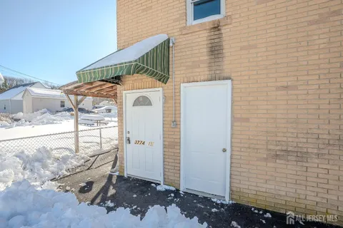 a view of a house with a door