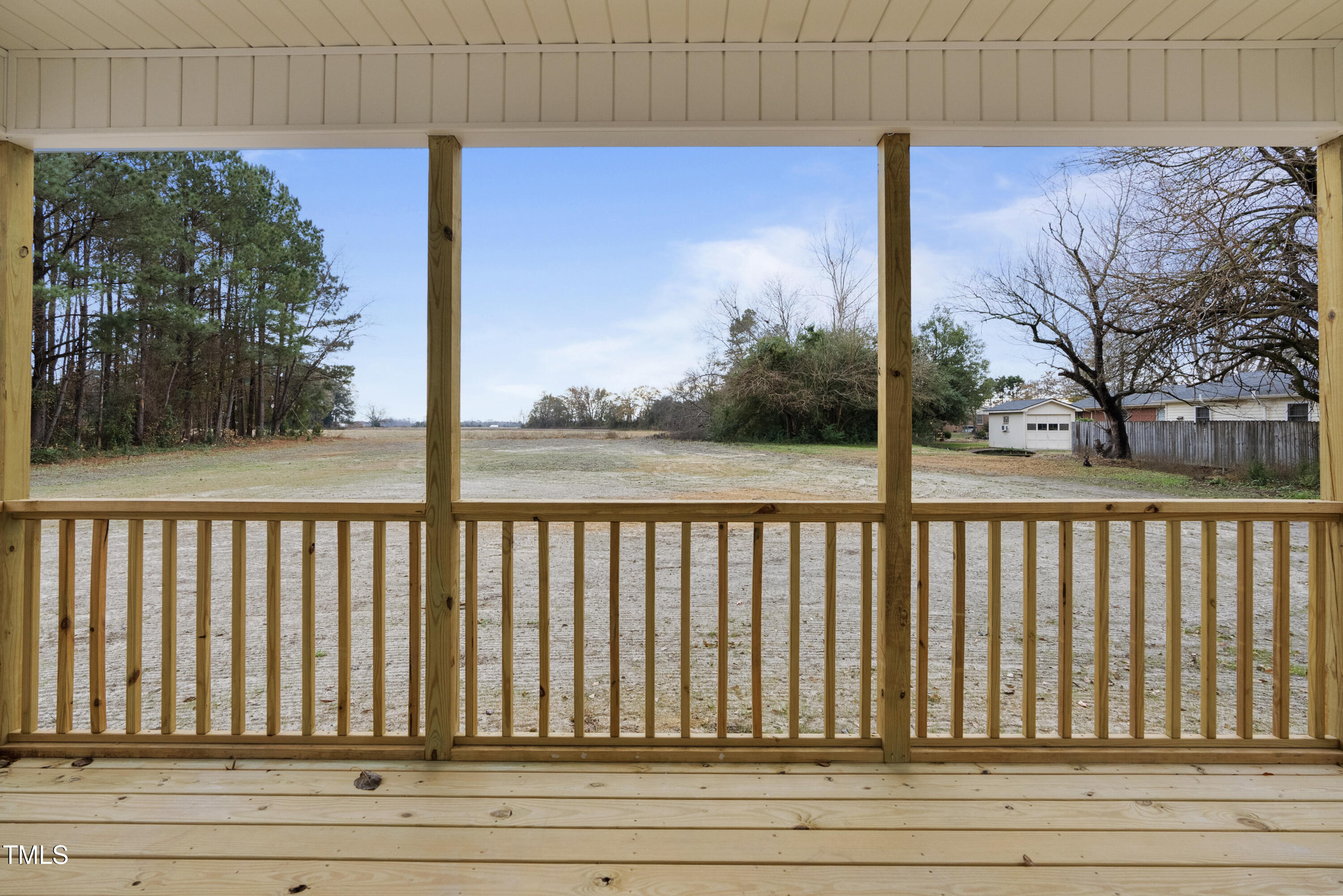 552 Rowan Road Clinton, NC 28328 - Photo 29 of 46 an outdoor view from deck