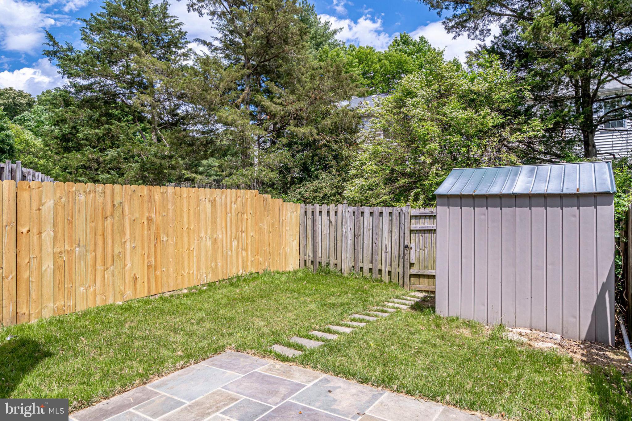 8453 Brainerd Court Springfield, VA 22153 - Photo 34 of 37 Exterior Rear view from sliding doors/patio,