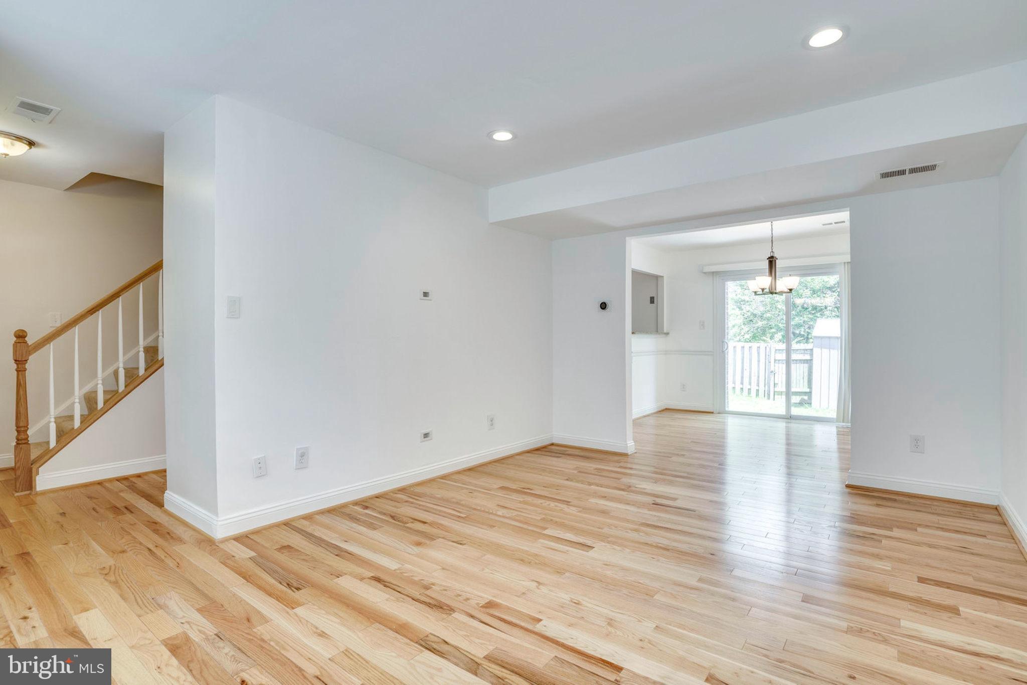 8453 Brainerd Court Springfield, VA 22153 - Photo 6 of 37 Living Room with new recessed lighting