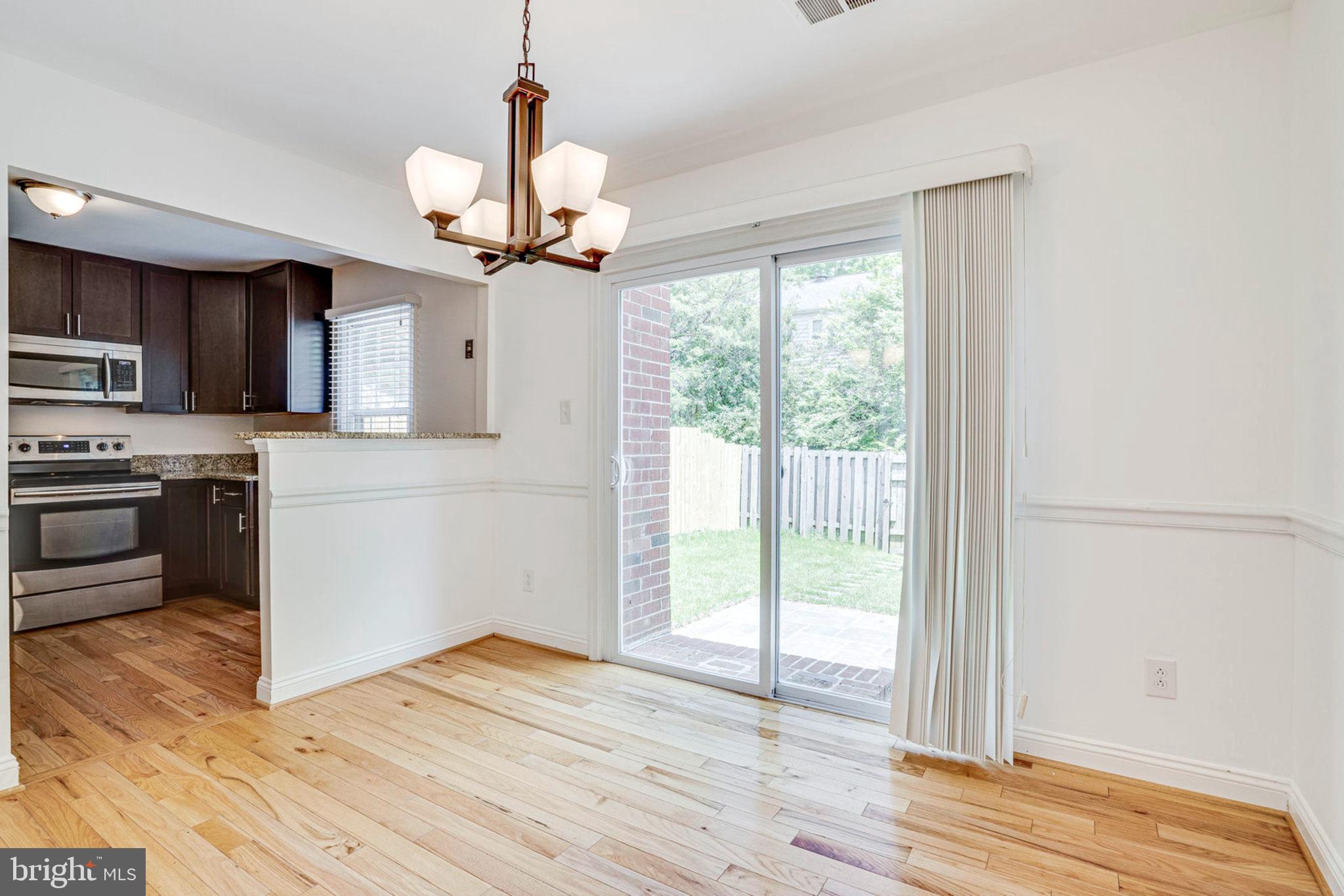8453 Brainerd Court Springfield, VA 22153 - Photo 10 of 37 Dining Room view to kitchen